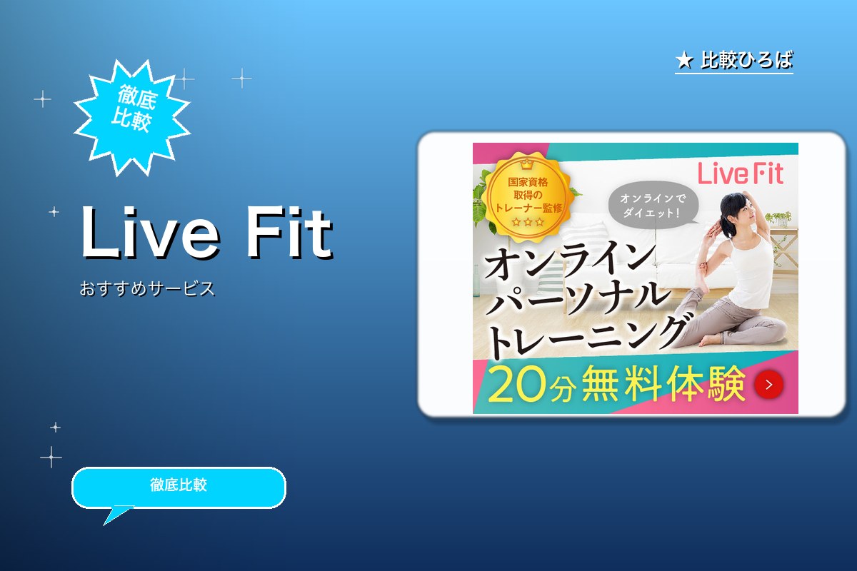 Live Fitオンラインパーソナルトレーニングロゴ