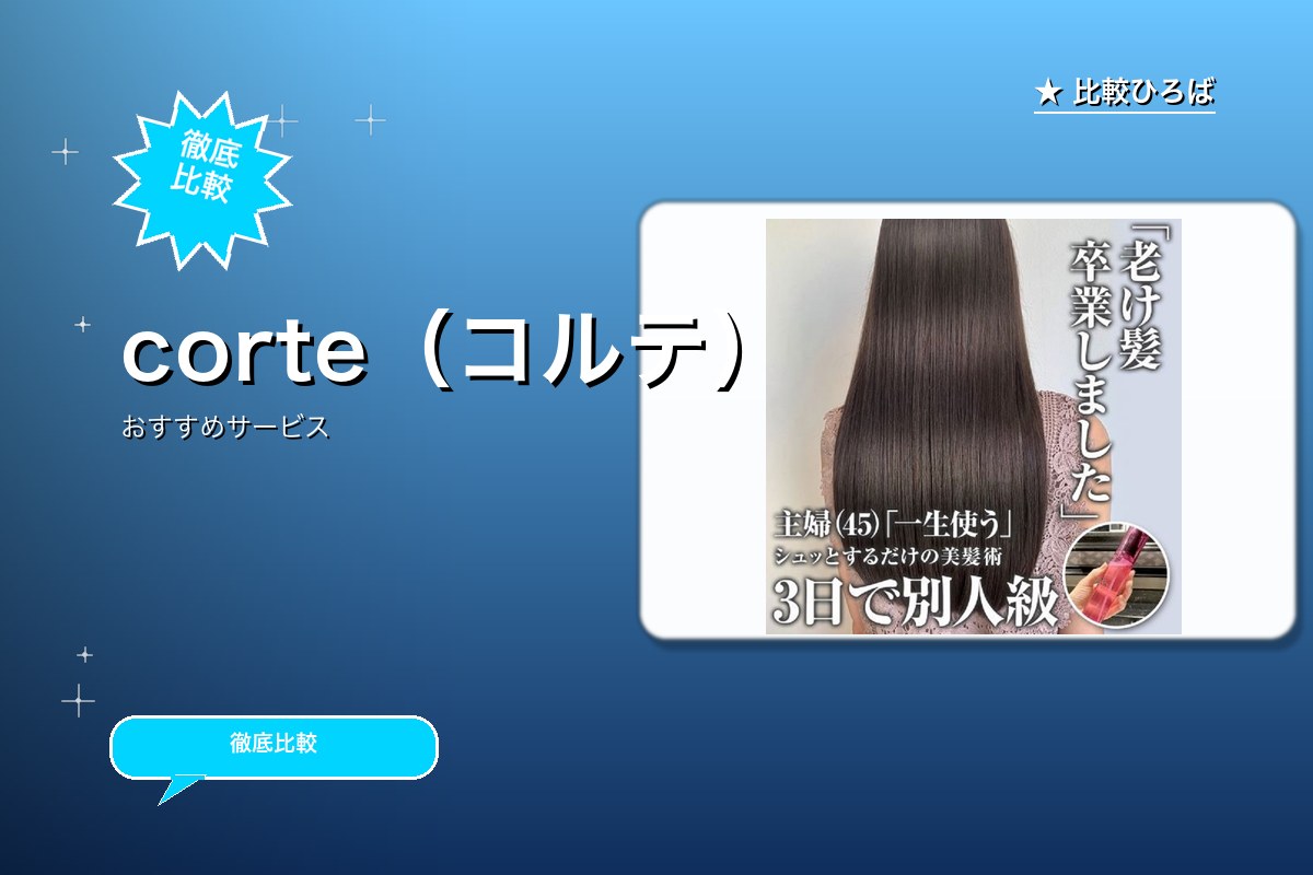 Corte（コルテ） 評判・特徴ロゴ